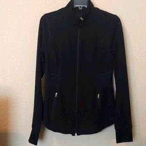 Old Navy Active Fitted, long sleeve zip up top, M